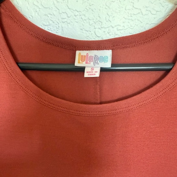 🧶 LuLaRoe Rust Midi Dress - Picture 2 of 3